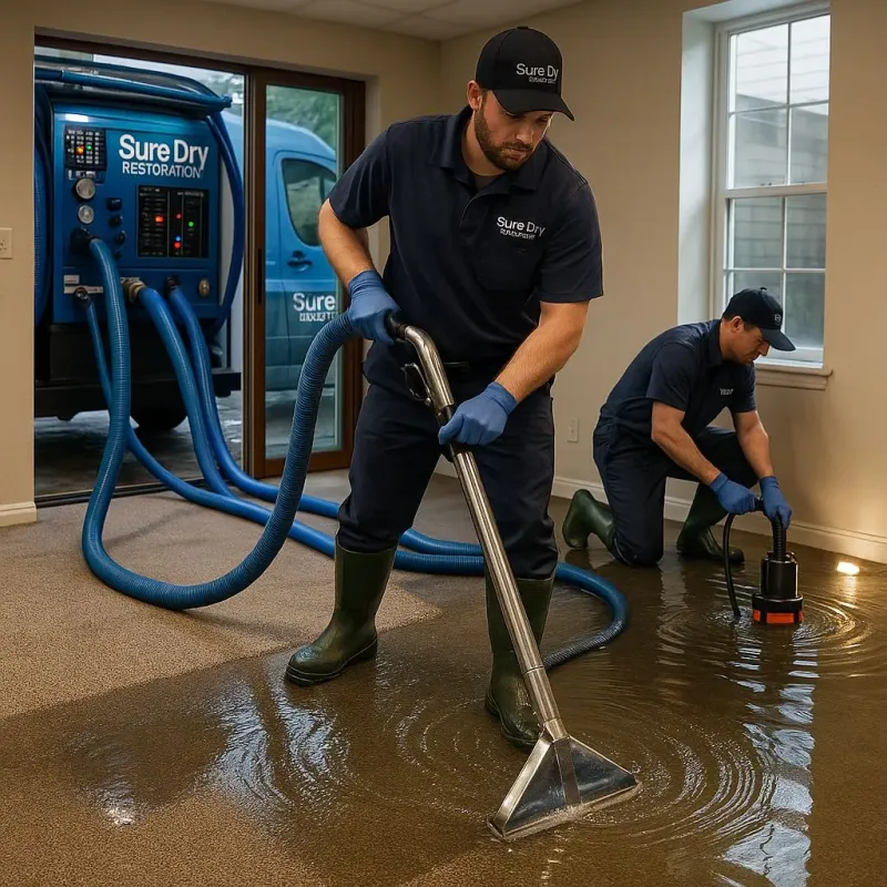 Water Extraction and Removal process in Mint Hill, NC